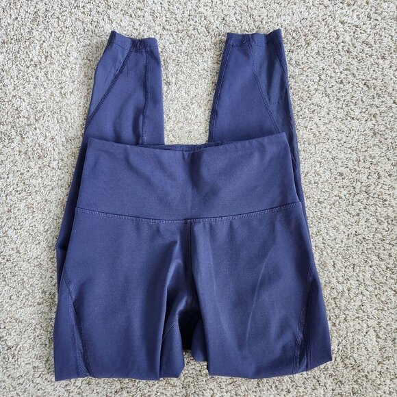 4/$25 Old Navy Active Go-Dry Blue/Purple Leggings - Picture 1 of 7